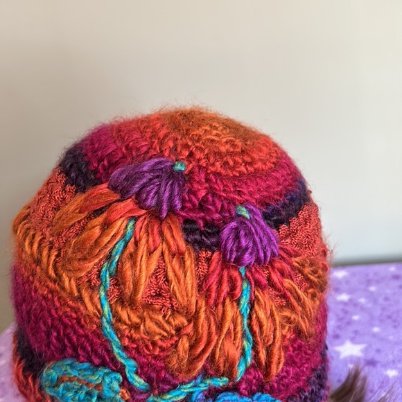 Crochet coneflowers satin yarn medium new - Picture 8 of 9